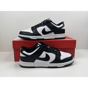 Nike Dunk Low Sneakers Women's Size 12 Black/White Panda DD1503-101